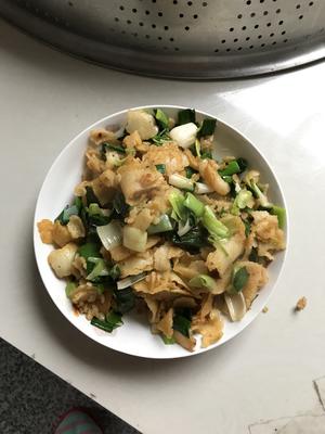 蒜苗炒豆饼-沔阳菜的做法 步骤10