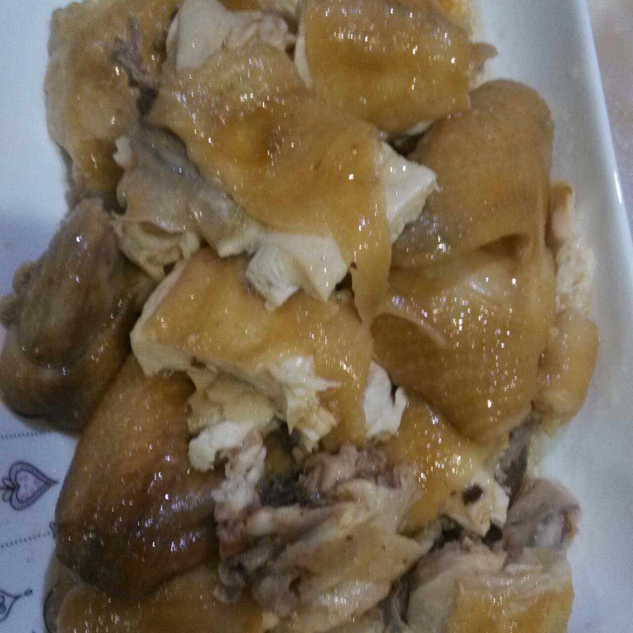 电饭锅焖三黄鸡