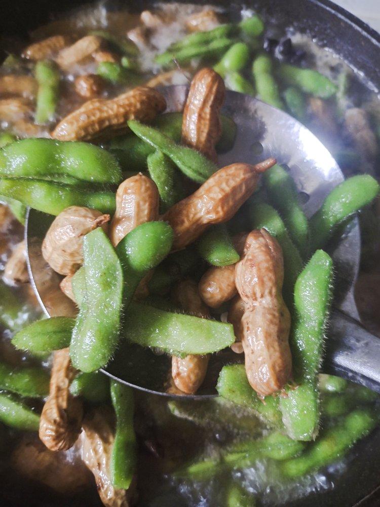 夏日必备煮五香毛豆花生🥜