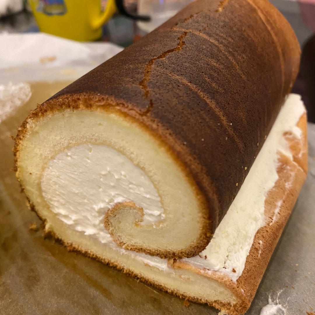 原味基础蛋糕卷(小五卷)