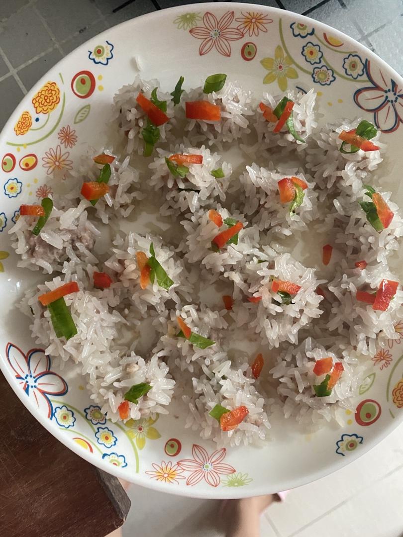 珍珠糯米小肉丸