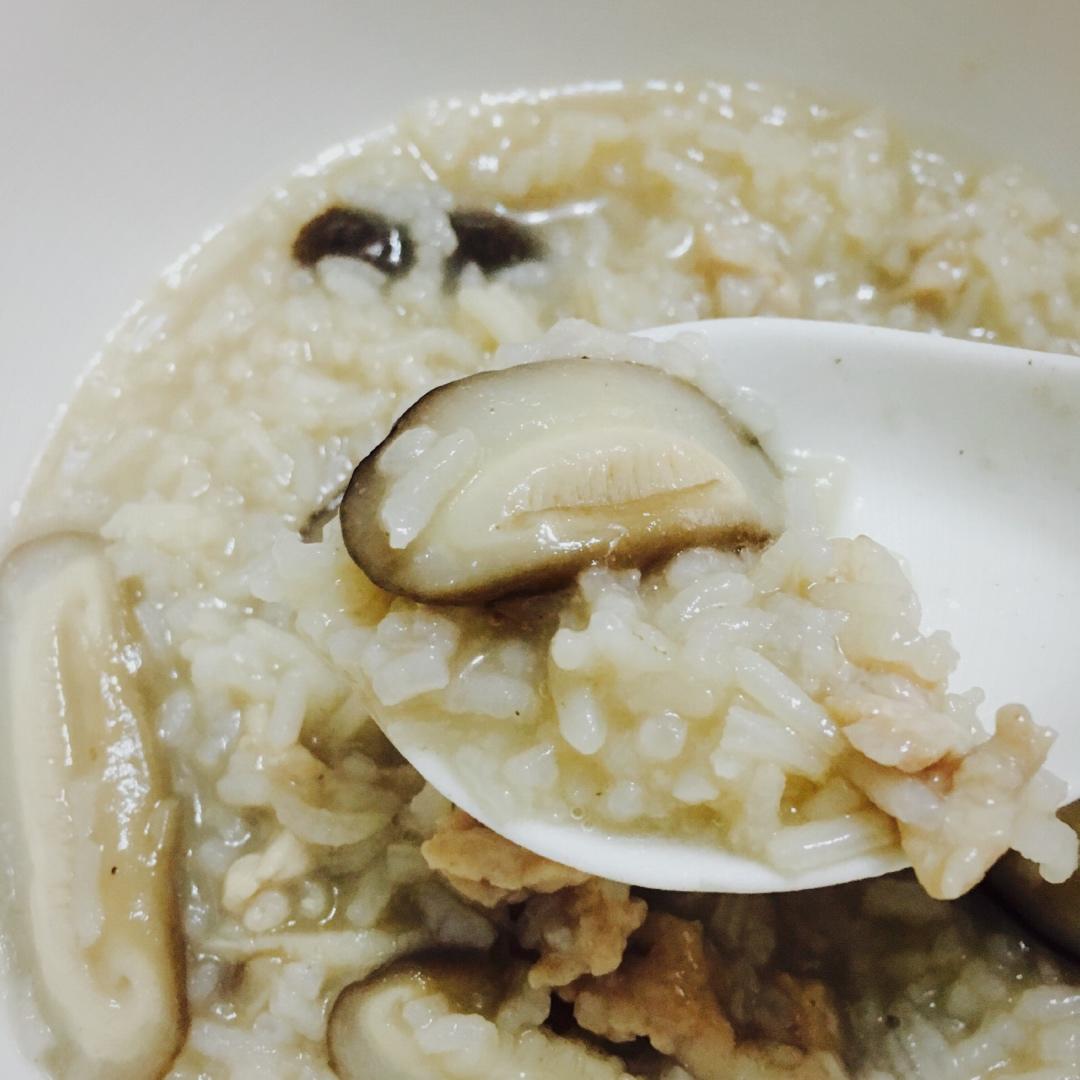 香菇瘦肉粥