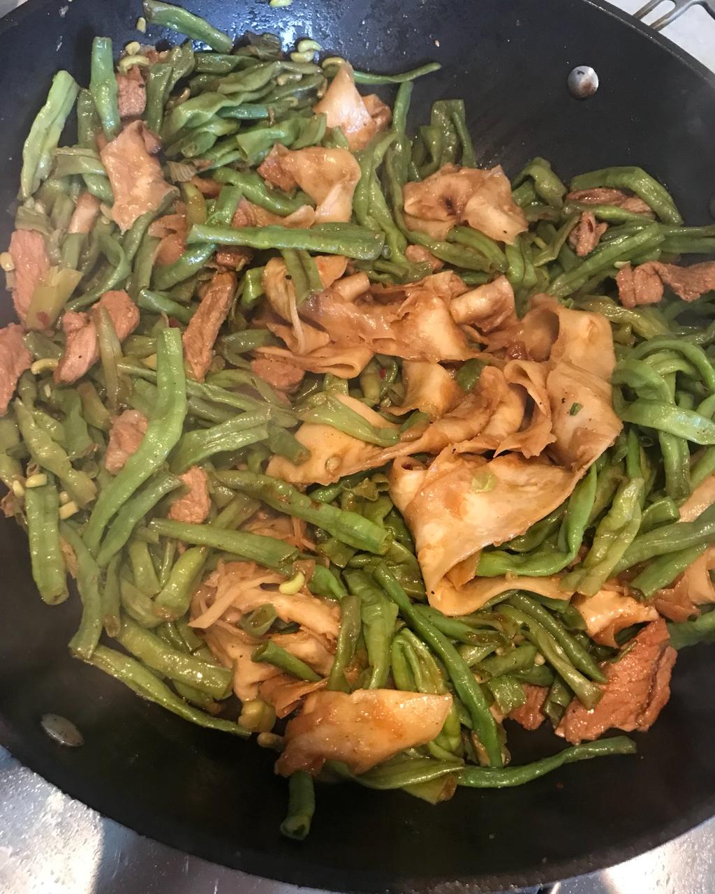 豆角焖面