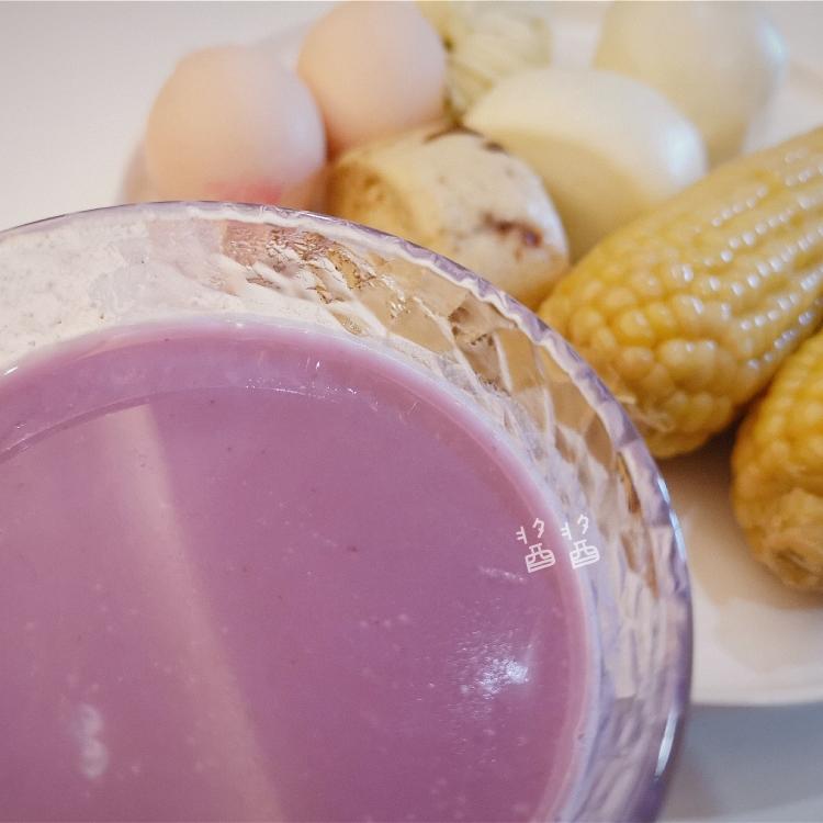 紫薯山药小米糊的做法