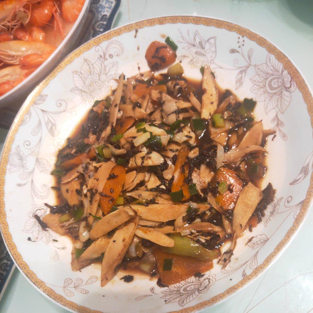 蒜香梅干菜及其妙用