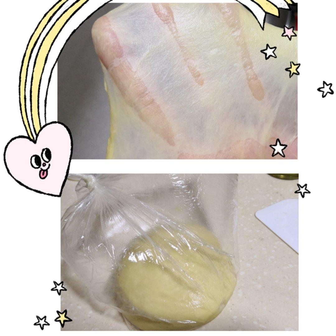 香葱肉松手撕吐司