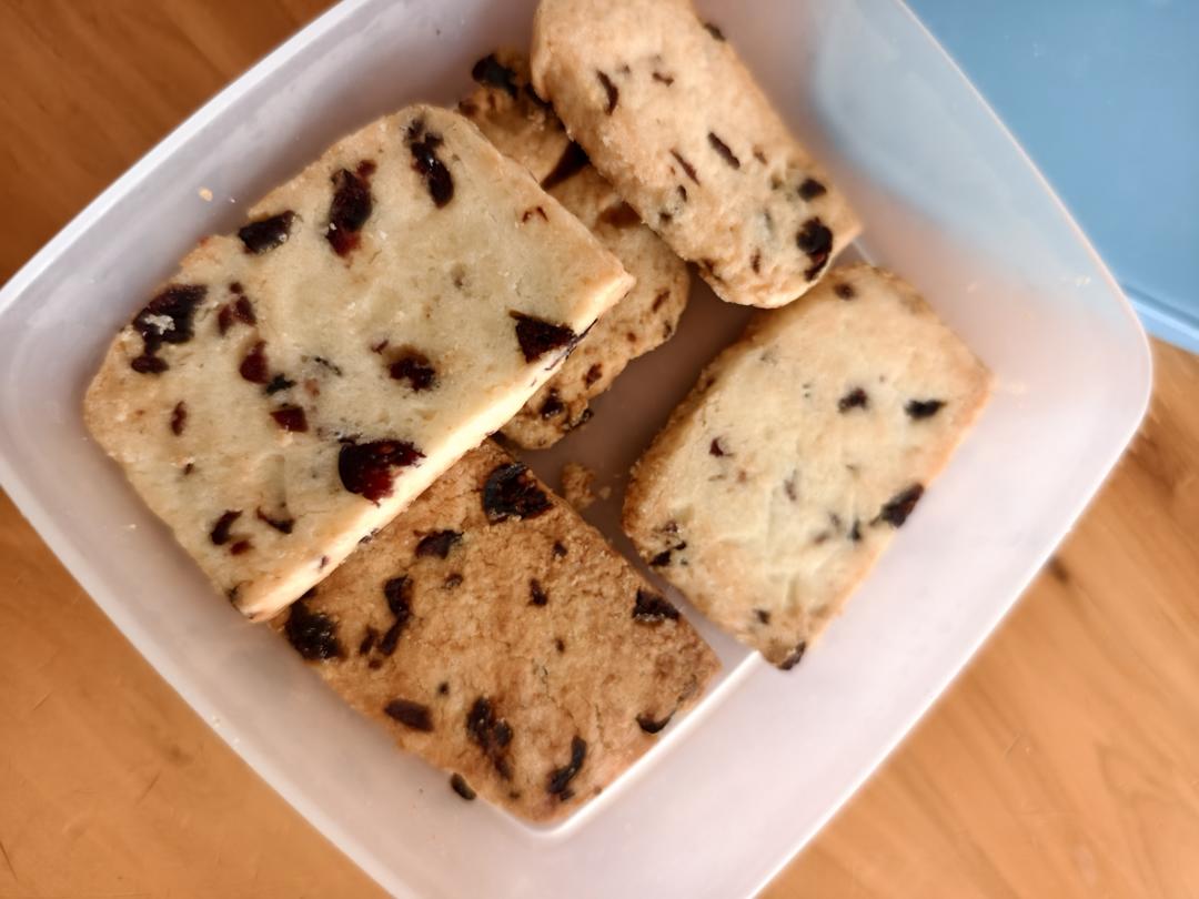 蔓越莓饼干--新手烘焙0压力 #皮黑森林#