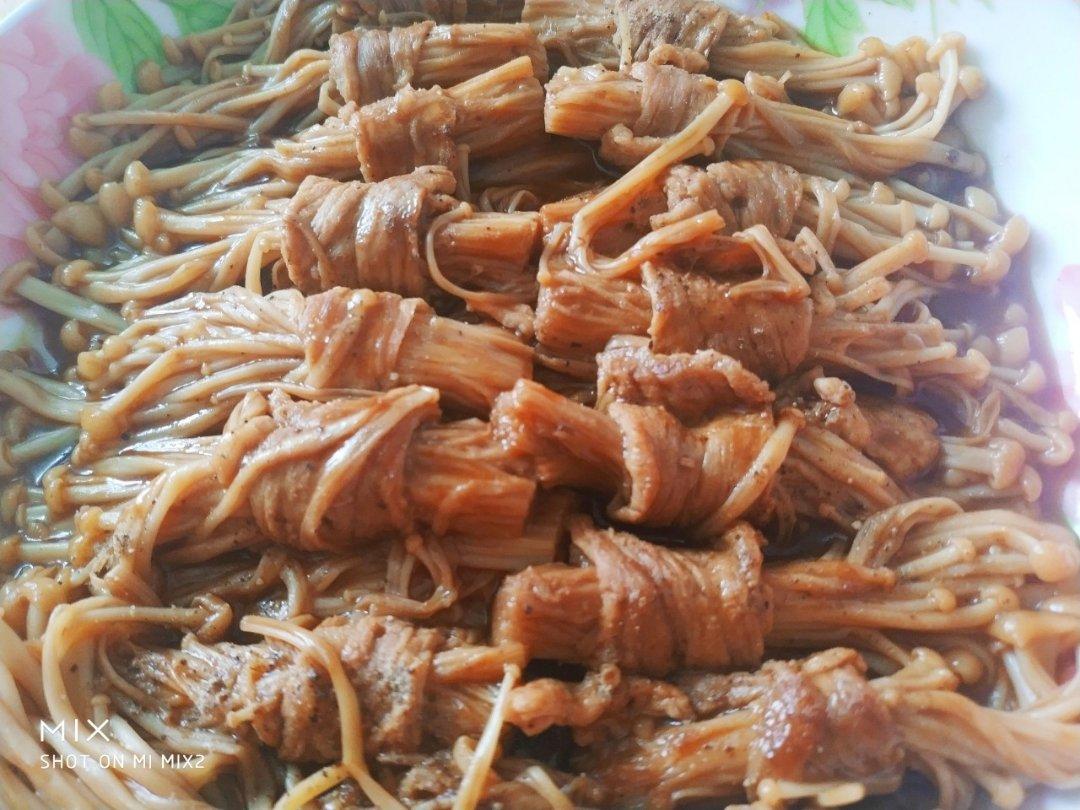 金针菇肥牛卷