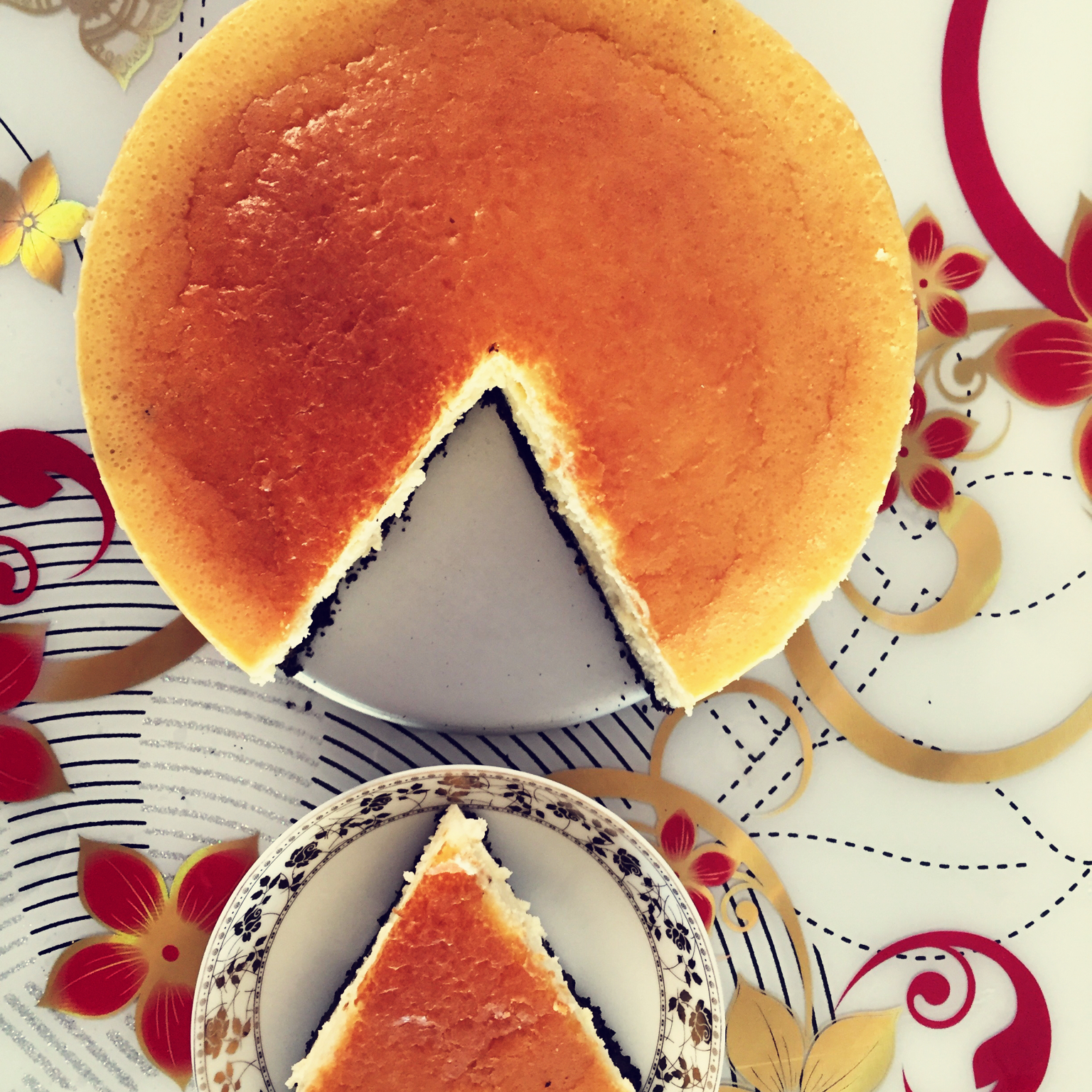 基础芝士蛋糕---内附视频（重芝士中最简洁的蛋糕底+蛋糕体配方）