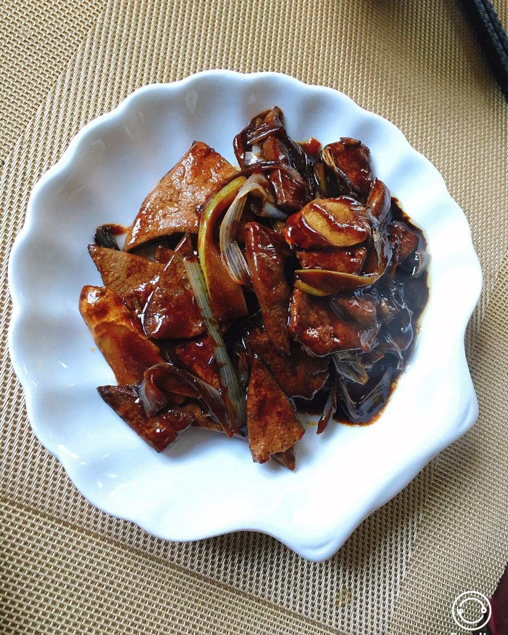 葱爆肝尖