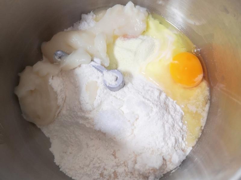 纯奶手撕吐司的做法 步骤1