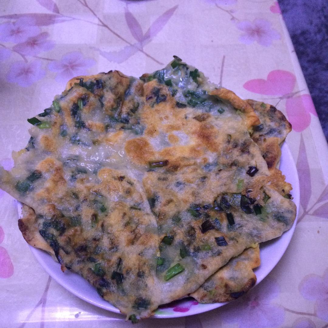 可能是最好吃系列--鸡蛋葱油饼