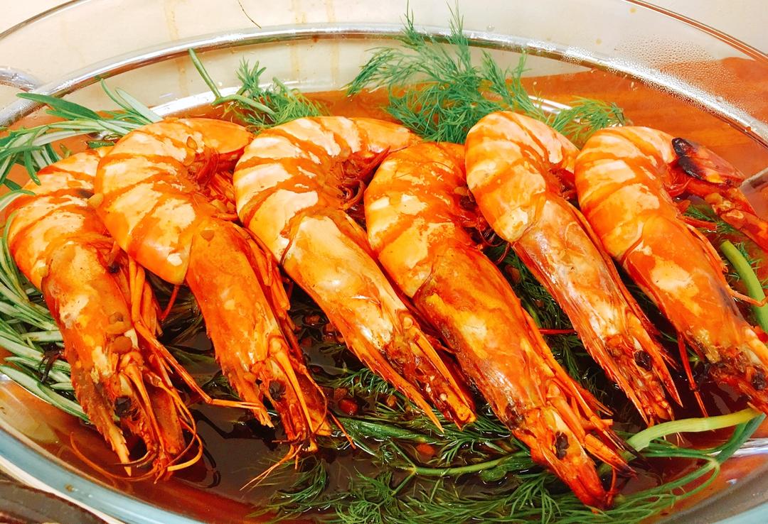 烤大虾