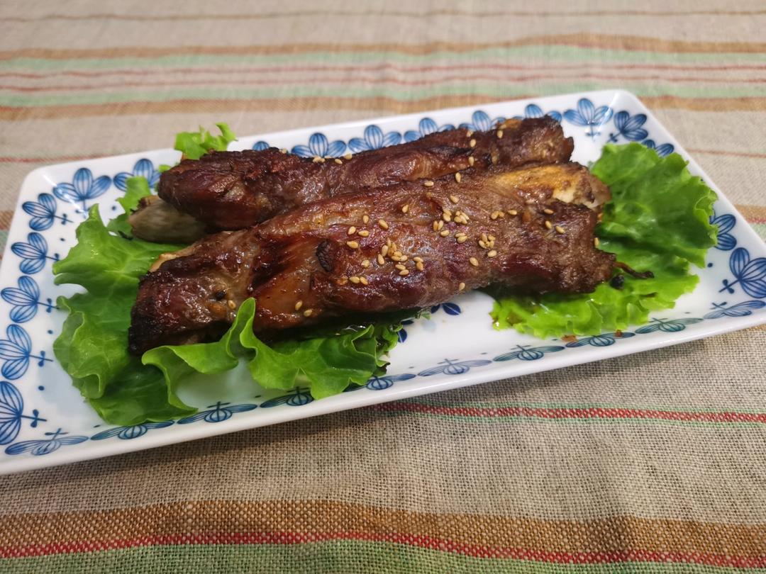 香蒜烤肋排