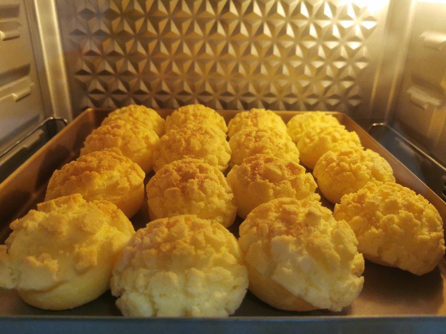 十分美味的酥皮泡芙