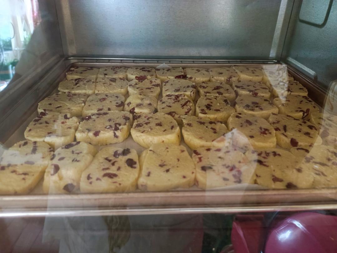 低糖少油版蔓越莓饼干
