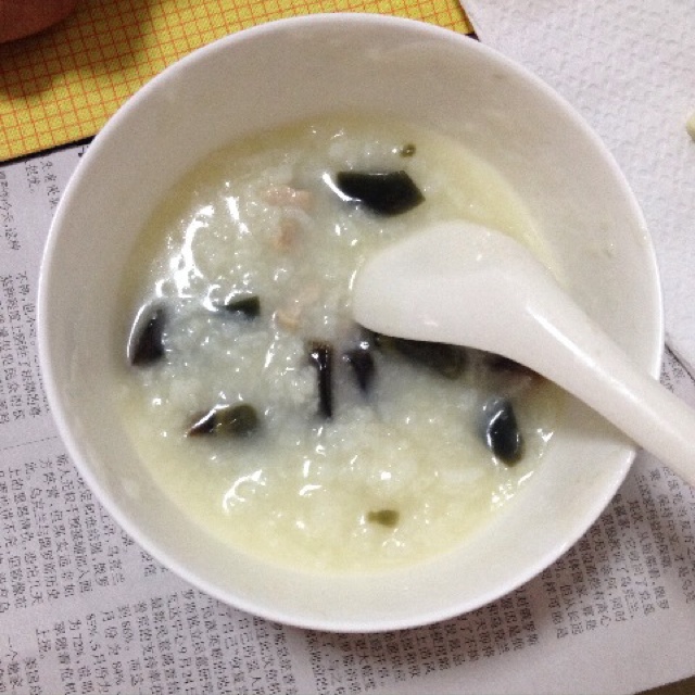皮蛋瘦肉粥