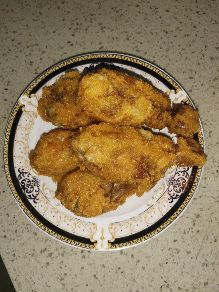 面包糠炸鸡腿（可以和肯德基相媲美的炸鸡腿）