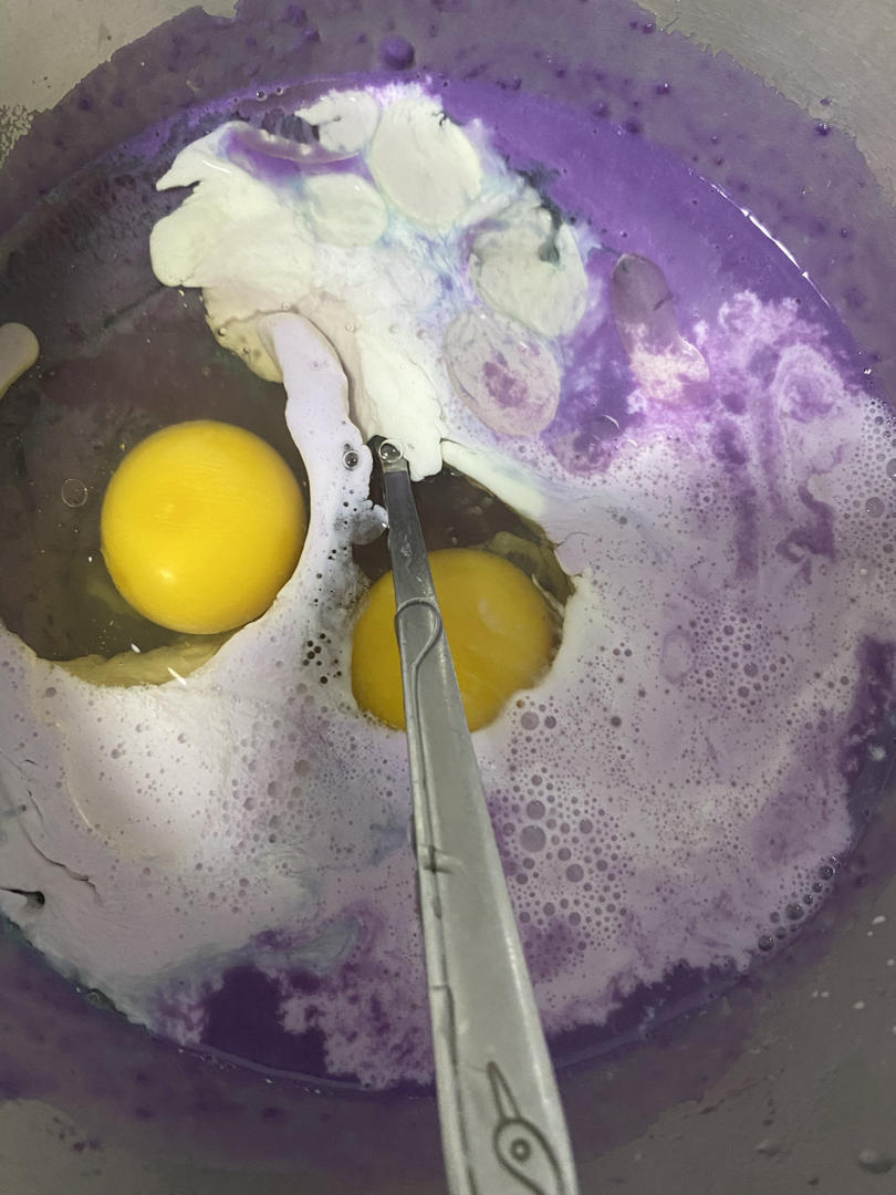 紫薯版网红粑粑糕‼️巨简单‼️一次成功