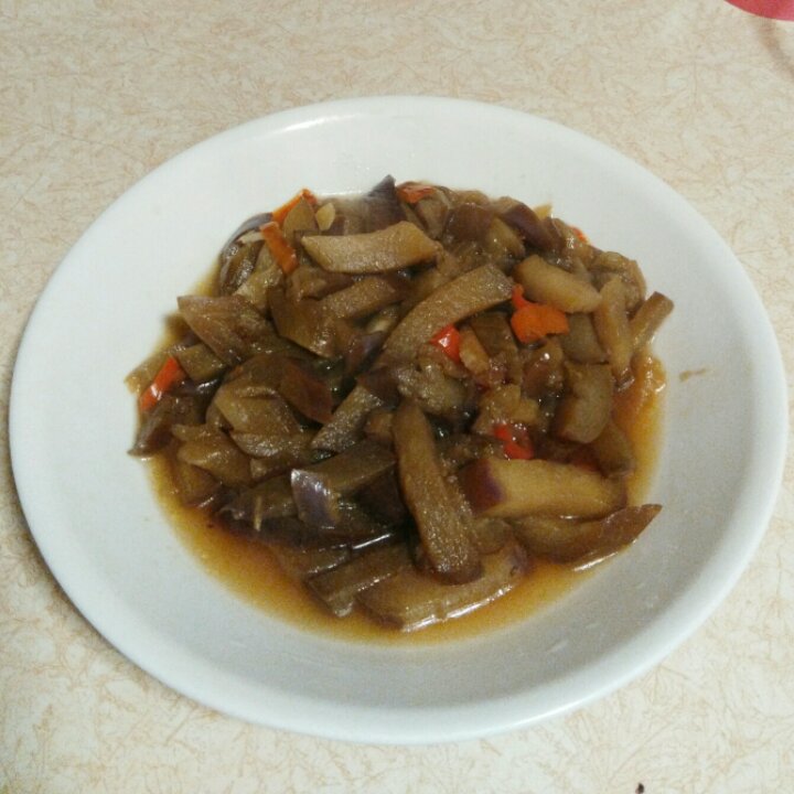 青椒炒茄子