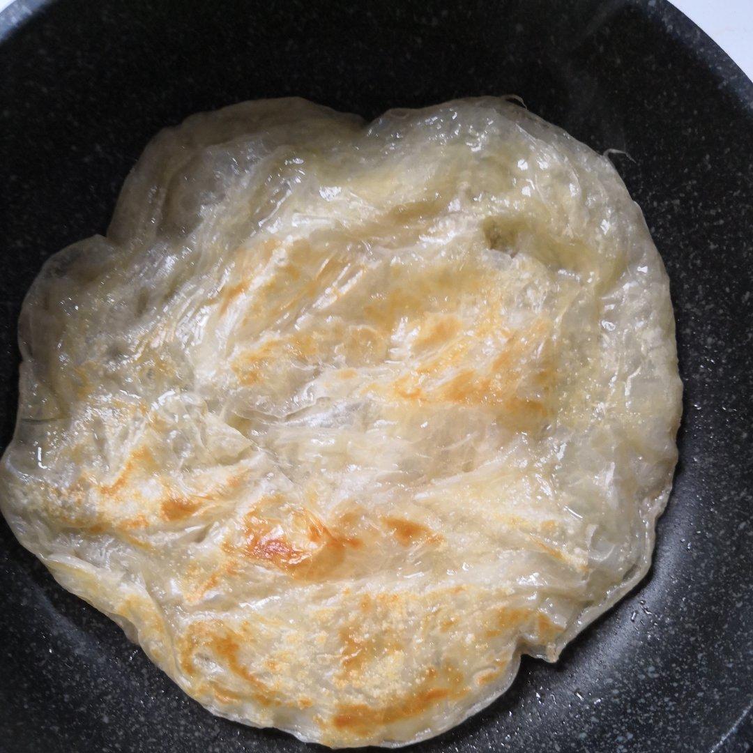 三分钟就可以做好孩子的早餐（手抓饼）