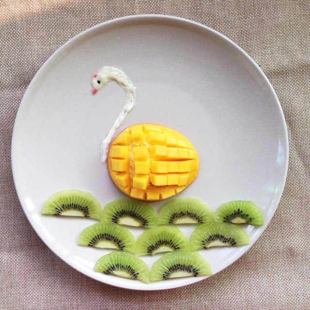 创意早餐龙猫吐司