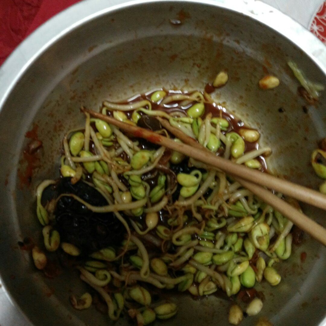 韩式凉拌豆芽