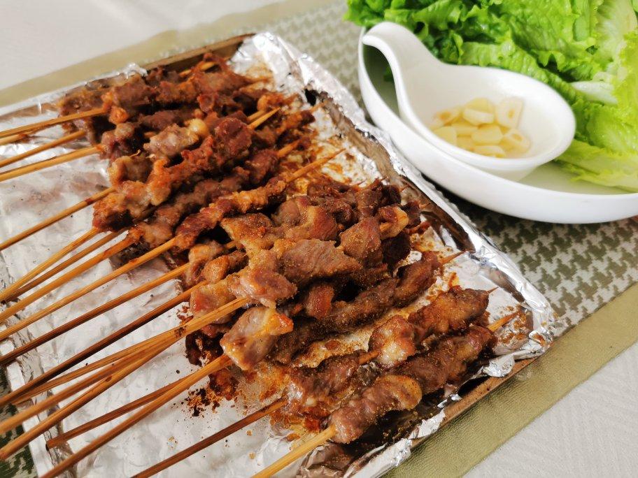 烤箱版羊肉串