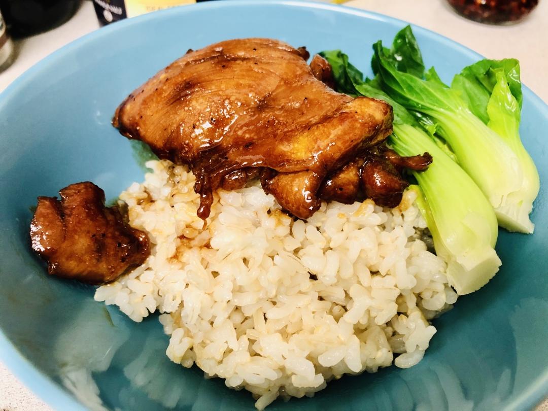 照烧鸡腿饭