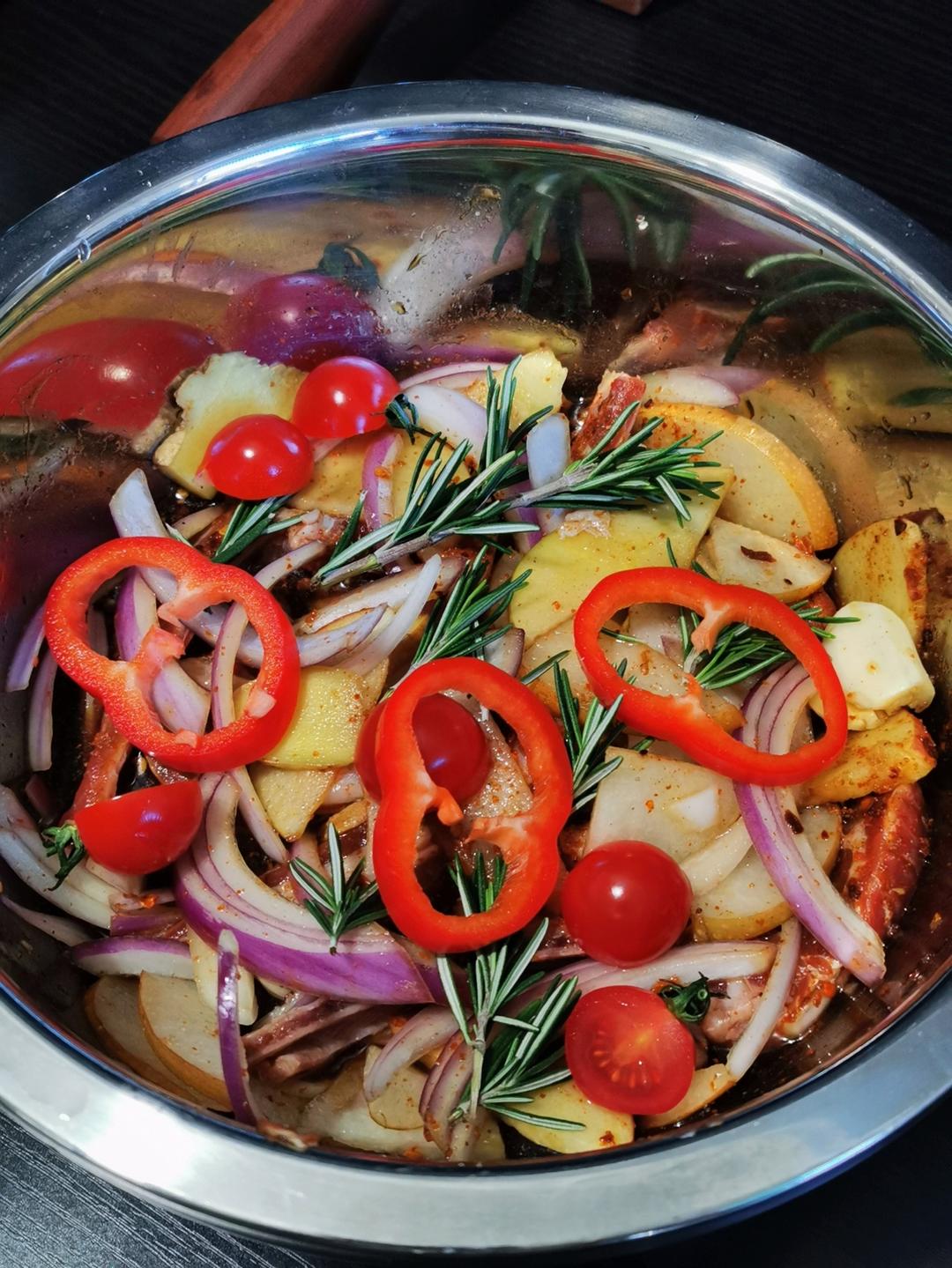 超好吃的烤羊排烤箱版