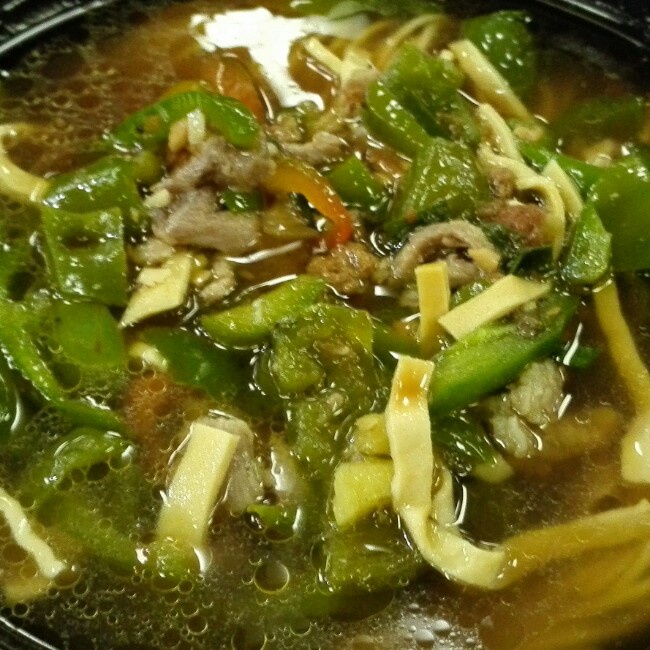 青椒肉丝