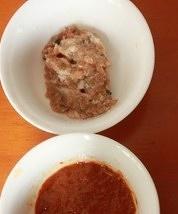 鸡肝肉饼的做法 步骤2