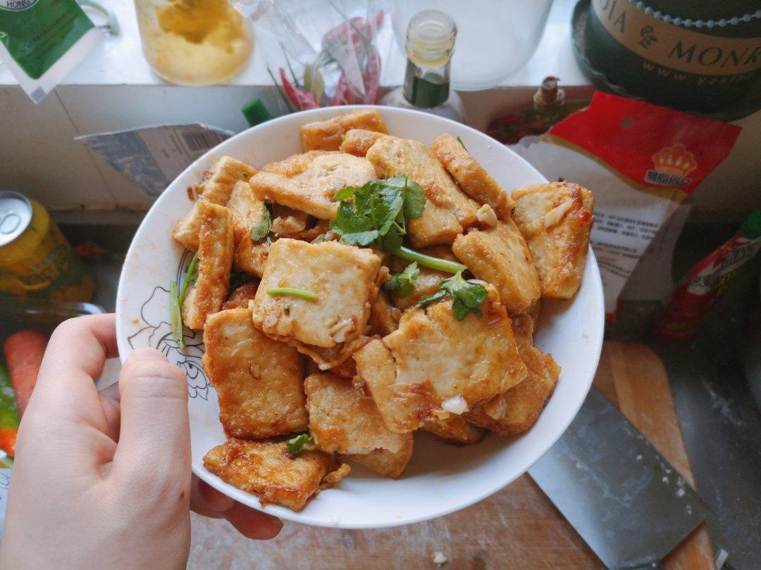 无敌好吃的香煎豆腐