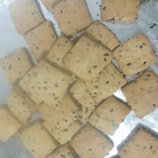 黑芝麻饼干