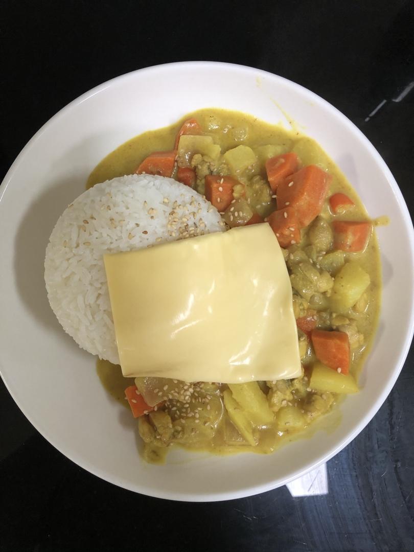 大S版网红咖喱鸡肉饭