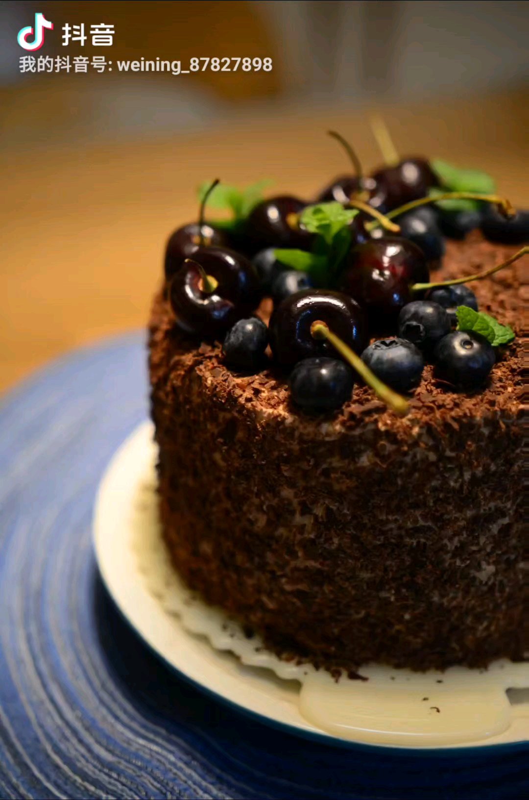 留学时的方子，传统黑森林蛋糕（含酒酿樱桃秘籍🍒