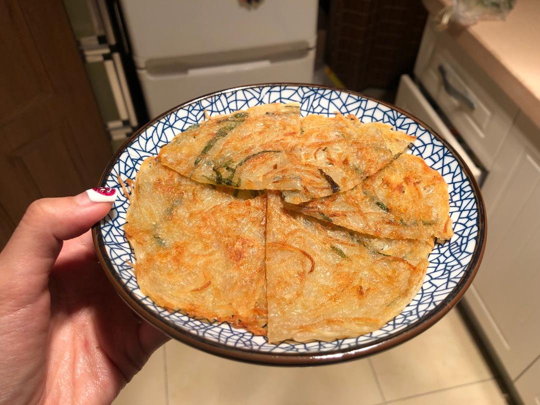 干煸土豆丝饼