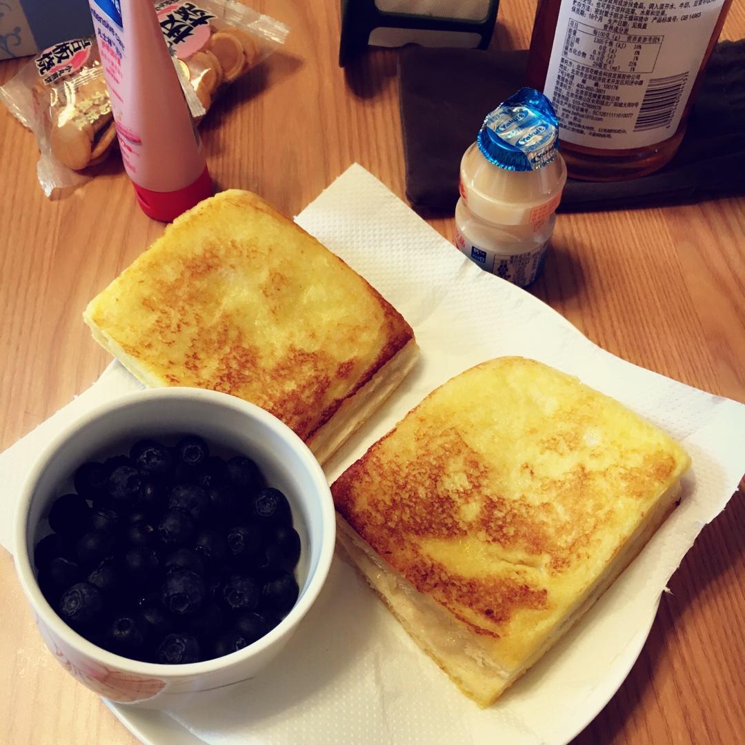 香蕉奶酪西多士