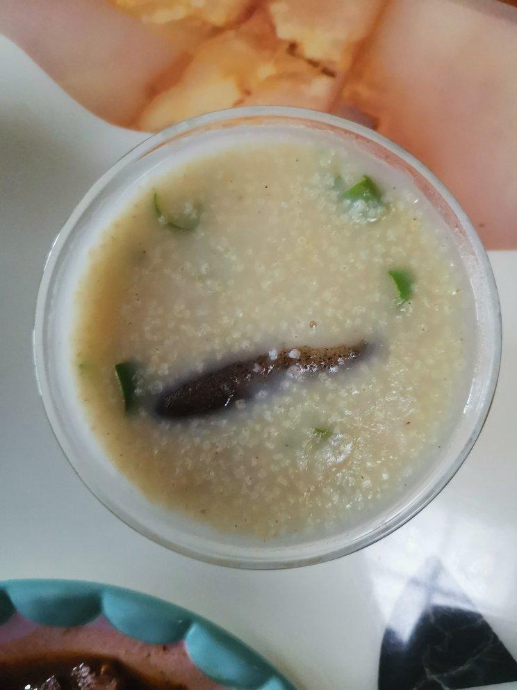 海参小米粥