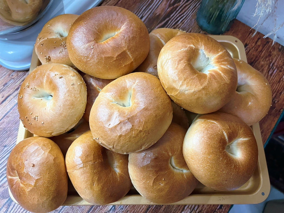 钻石纹贝果（附2种整形技巧）