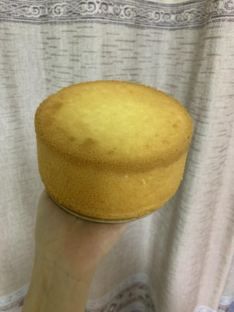 超柔软6寸戚风蛋糕(附8寸配方)零失败 超详细‼️含操作视频