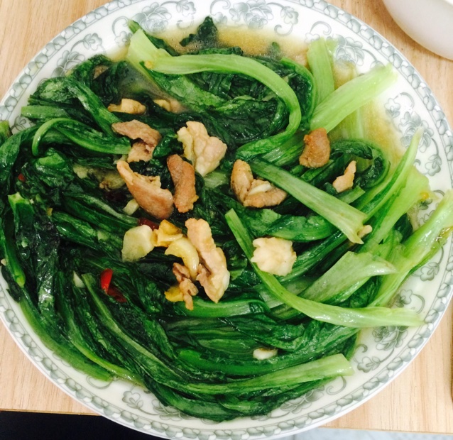 家常菜 蚝油生菜