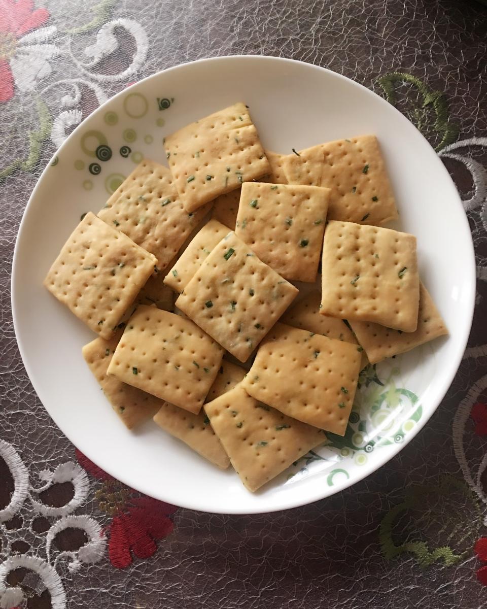 嘎嘣脆——香葱苏打饼干