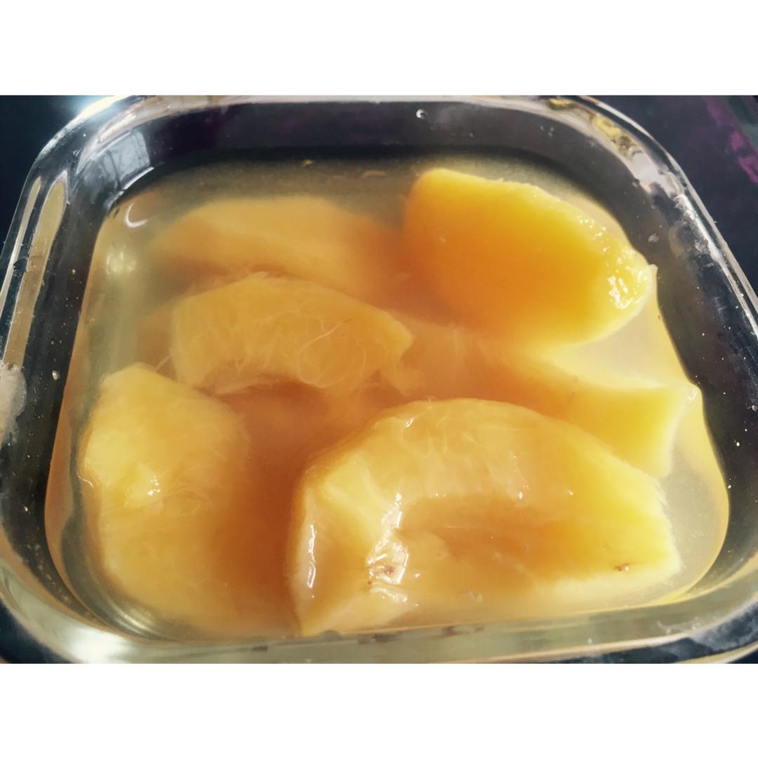 糖水蜜桃罐头