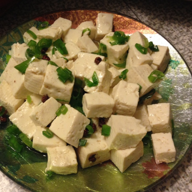 小葱拌豆腐