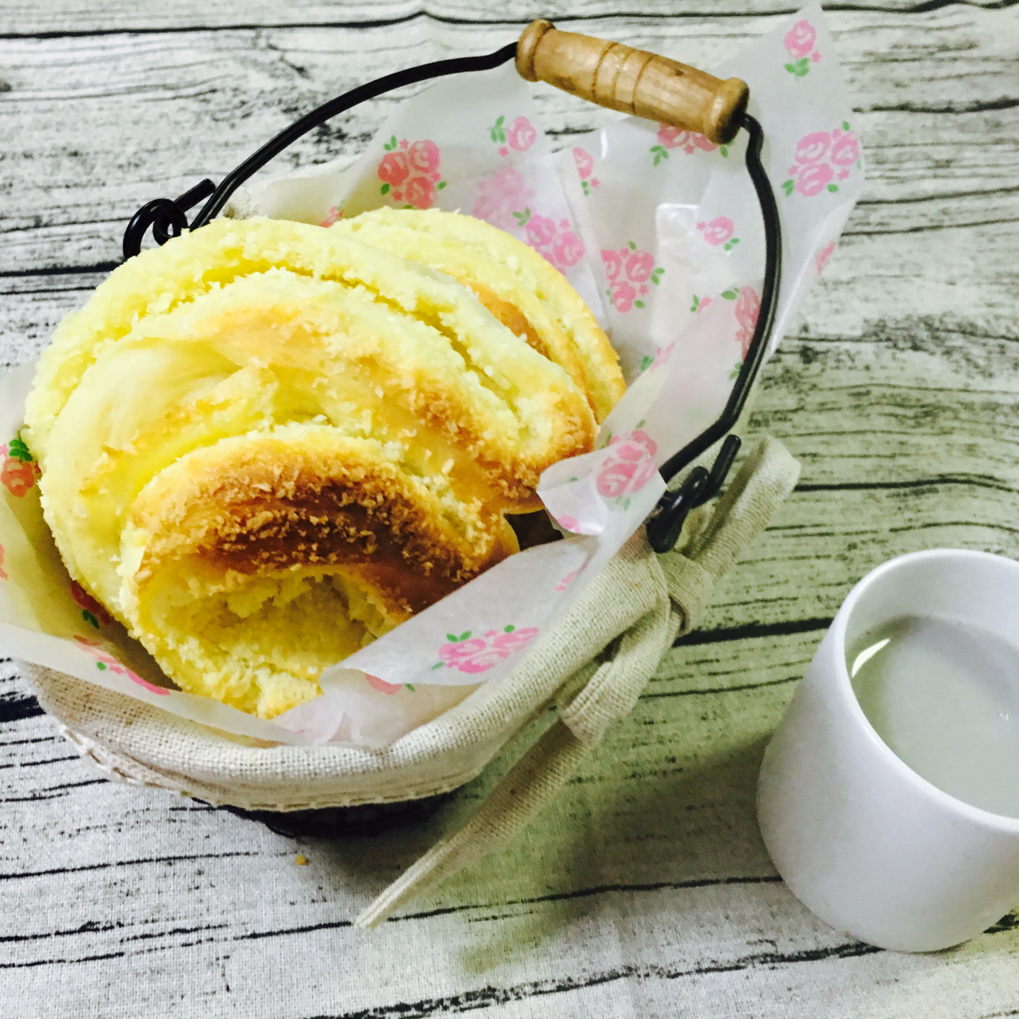 千层椰蓉小面包
