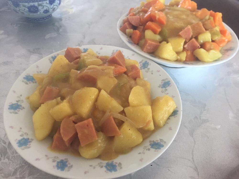 全蔬咖喱土豆