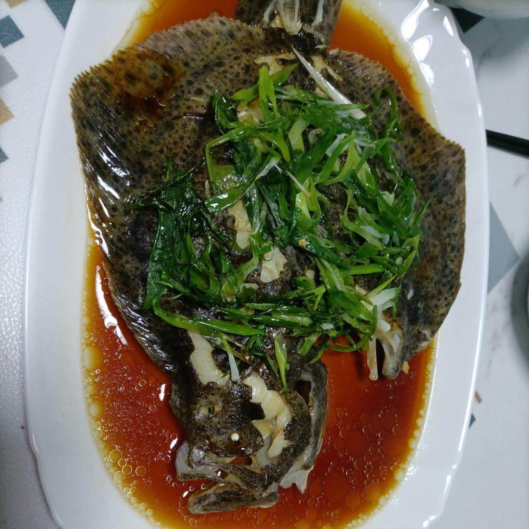 清蒸多宝鱼