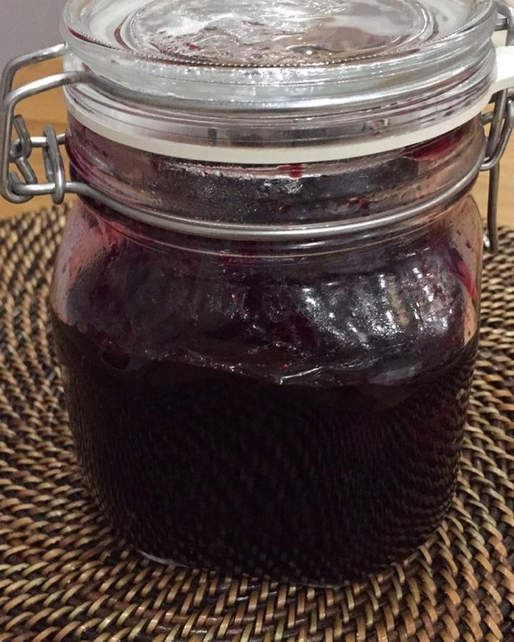 蓝莓果酱