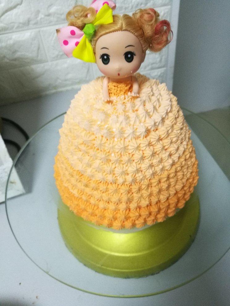 芭比娃娃蛋糕